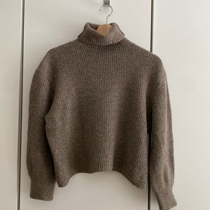 FLASH SALE: 
7115 by Szecki sustainable yak and merino turtleneck sweater S